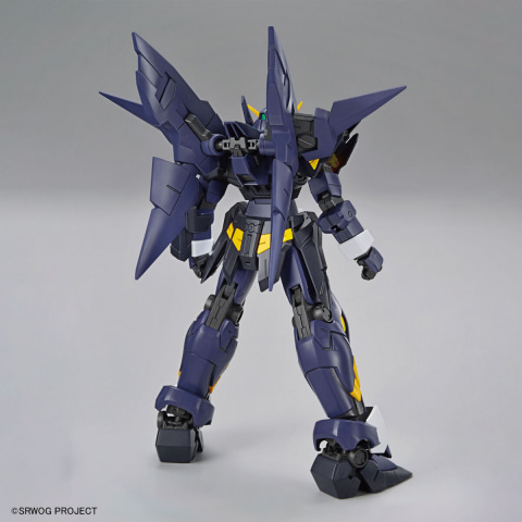 「スーパーロボット大戦α」携帯ストラップ・ヒュッケバイン Ｍｋ-Ⅱ（新品） HG スーパーロボット大戦α ヒュッケバインMk-II 色分け済み