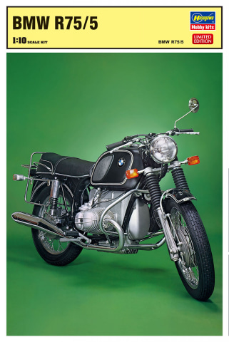 ハセガワ ＢＭＷ　R75/5 完成品 ハセガワ 1/10 BMW R75/5【プラモデル製作動画】 - YouTube