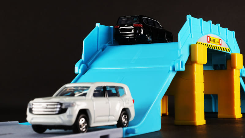 都市部を抜けて……