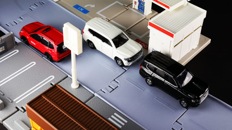 今日は楽しかったね！おっと緊急車両だ！