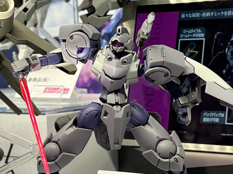 機動戦士ガンダム 水星の魔女」より今後発売予定のガンプラが一堂展示