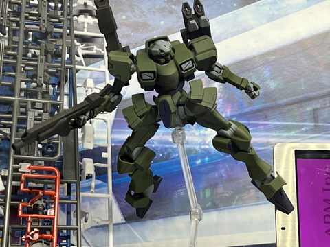 機動戦士ガンダム 水星の魔女」より今後発売予定のガンプラが一堂展示