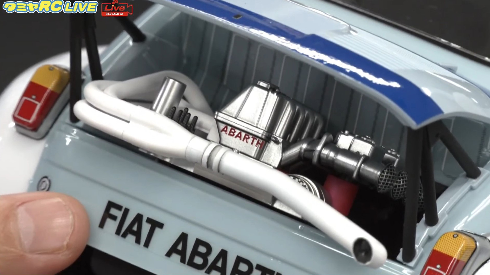 特徴的な後部のエンジンも再現。発売日・価格未定