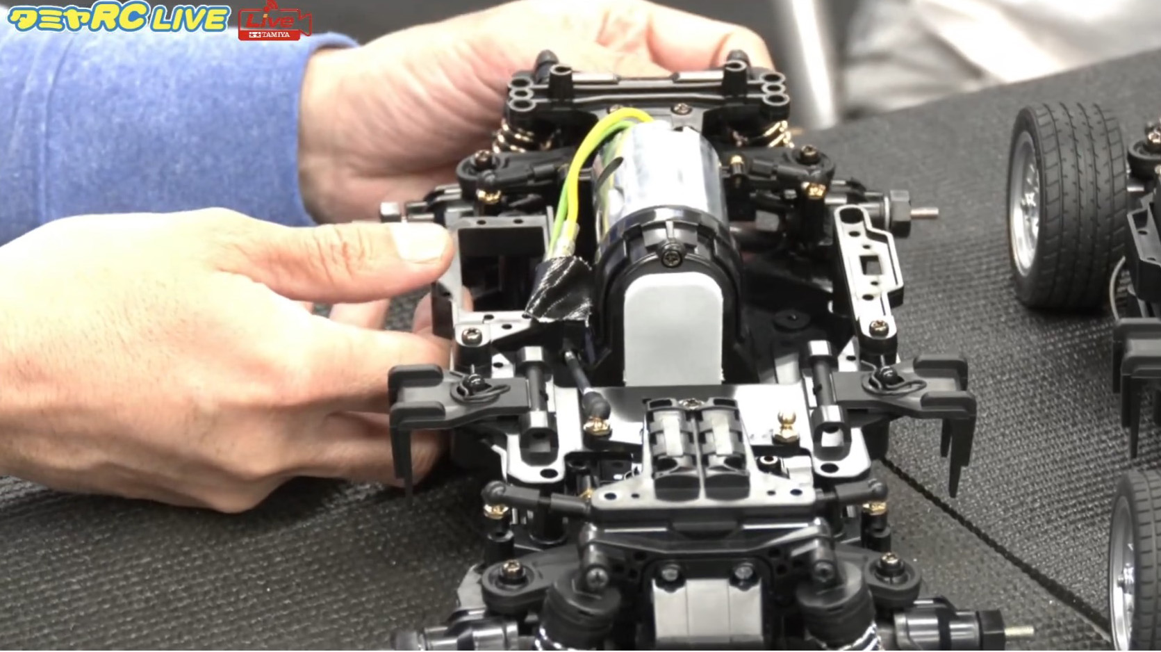 モーターを高い位置に変えることが可能