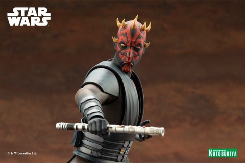 スター・ウォーズ」よりダース・モールがクローン・ウォーズ版で