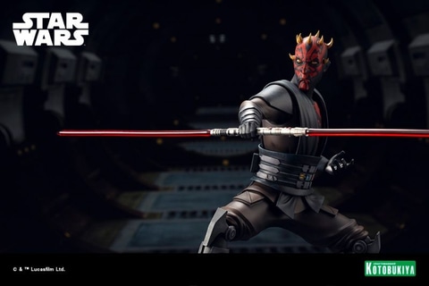 KOTOBUKIYA - スターウォーズ ダースモール Amazon.co.jp: ARTFX スター・ウォーズ ダース・モール ライト