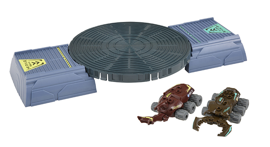 「2WAY ガチバトルステージスターターセット」、価格は4,950円。特別カラーのカブトボーグが2体付属