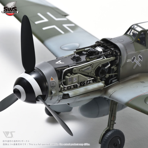 ボークス、プラモデル「SWS 1/32 メッサーシュミット Bf 109 G