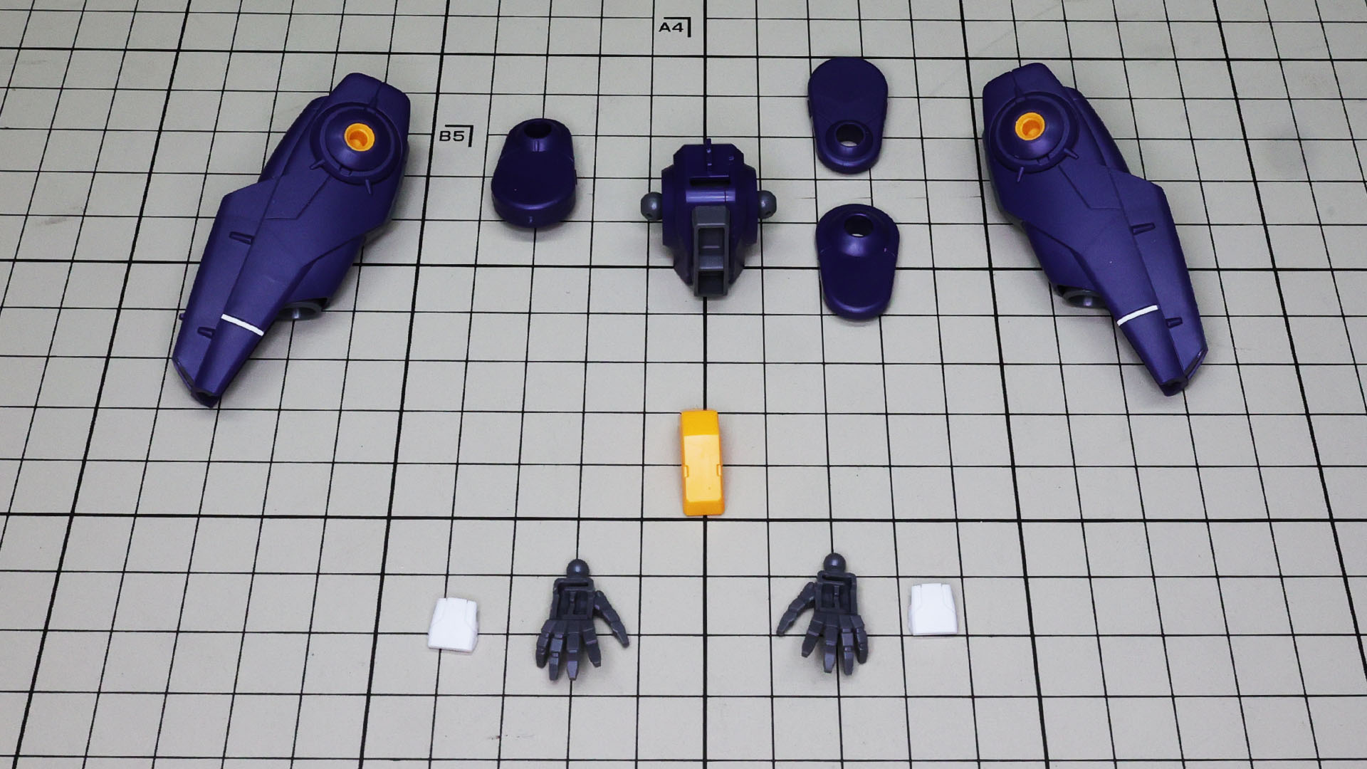 組み上がった要素をドッキングさせて完成です