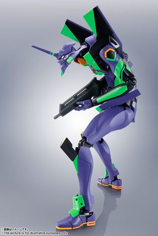 開封品ロボット魂 エヴァンゲリオン 初号機 リニューアル カラー フィギュア ROBOT魂 ＜SIDE EVA＞ エヴァンゲリオン初号機+カシウスの槍