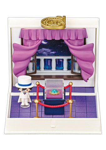 コナン SECRET BOOK collection フィギュア 本型ケースの中に名探偵コナンの世界！ミニチュア「名探偵コナン
