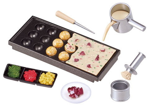 粉もん”を集めたミニチュア「ぷちサンプルシリーズ 粉もん好っ