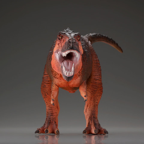 恐竜博2023」オフィシャルソフビ「ティラノサウルス・レックス」、会場