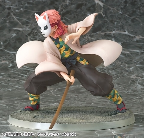 鬼滅の刃」より錆兎と真菰が1/7スケールでフィギュア化。本日
