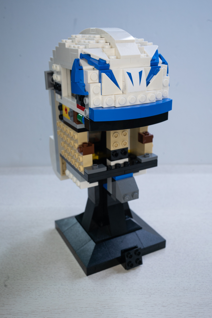 袋2の完成品。徐々にレックスっぽくなってきているが、今からなら、ほかのトルーパーにもなりそう