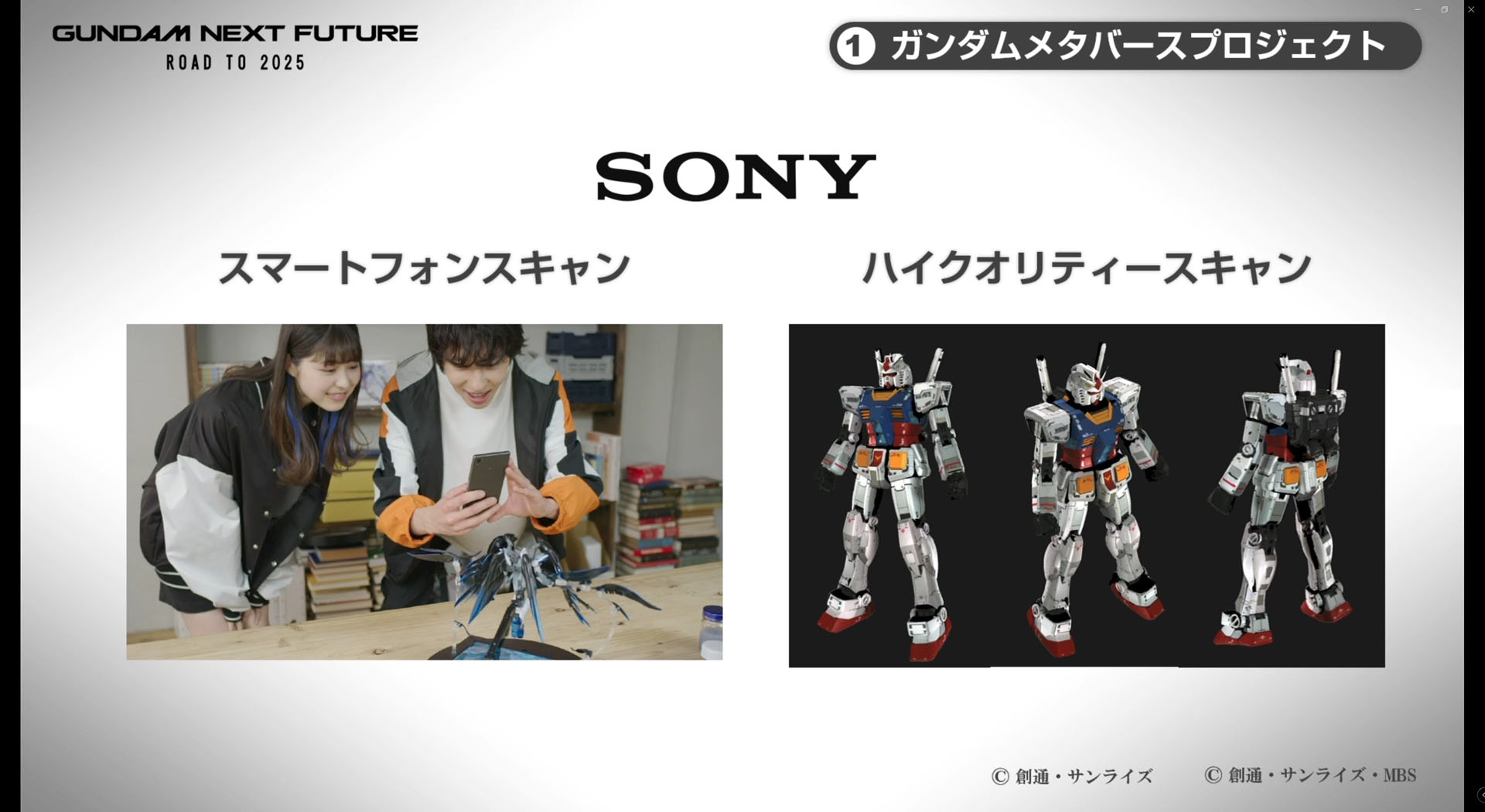 スマホでの作品取り込みだけでなく、ソニーとの協力で専用筐体での高精度スキャンも可能に