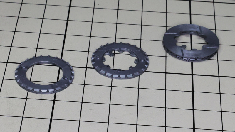 リヤのブレーキディスク