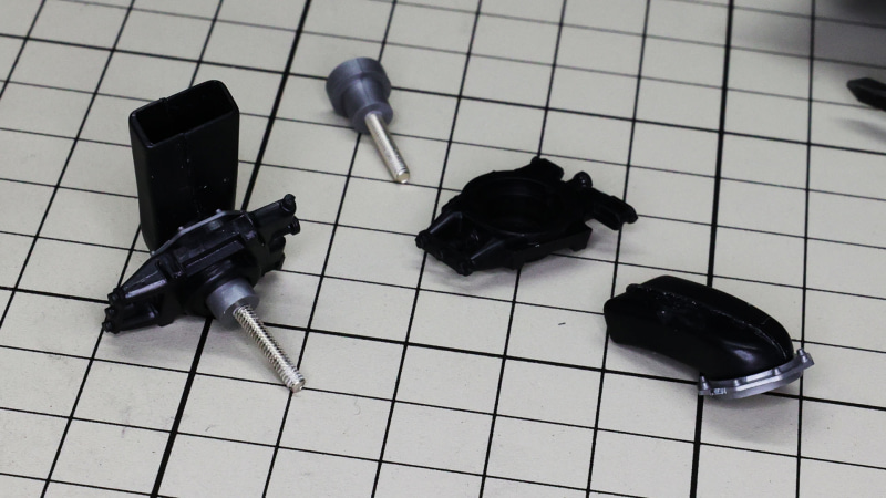 フロントアップライトのブレーキエアインテーク