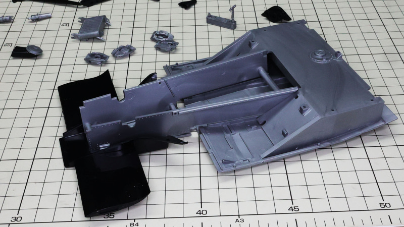 仮組してみたらやっぱり大きい！