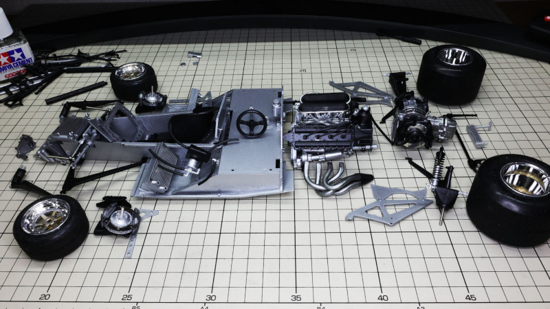 さすが大スケールのF1モデル！