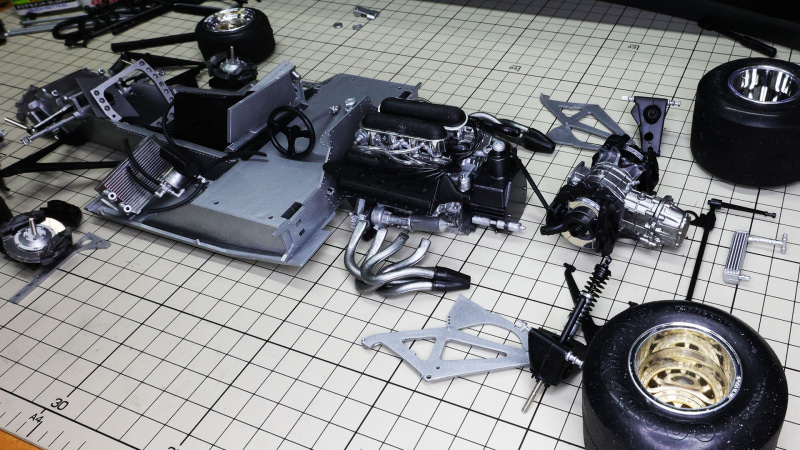 各部品がどう繋がっていくか、組み上げていくのが楽しみです