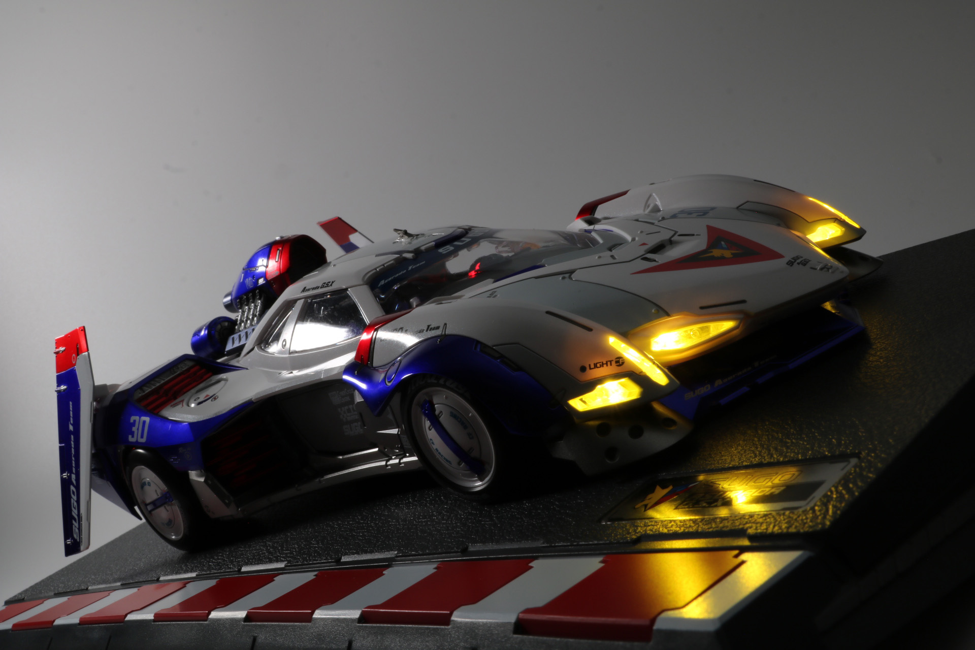 エアロモードでの走行