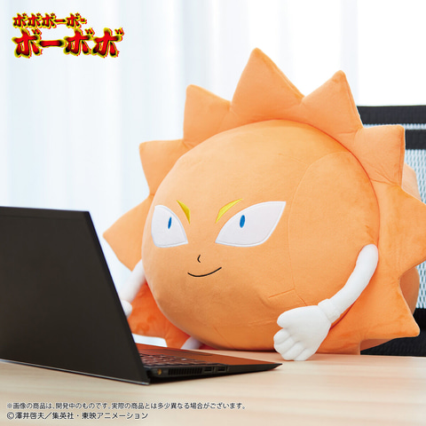ボボボーボ・ボーボボ　おおきな首領パッチぬいぐるみ　ドンパッチソードつき ボボボーボ・ボーボボ」大きな首領パッチのぬいぐるみ本日予約