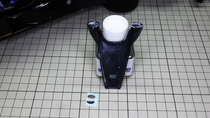 メッキのミラーがあるのですが、別でインレットマークが用意されています