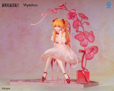 Myethos、綾波とアスカの1/7フィギュア「花の言Ver.」を受注開始