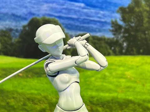 デッサン用可動フィギュア「ボティちゃん」にスポーツエディションが