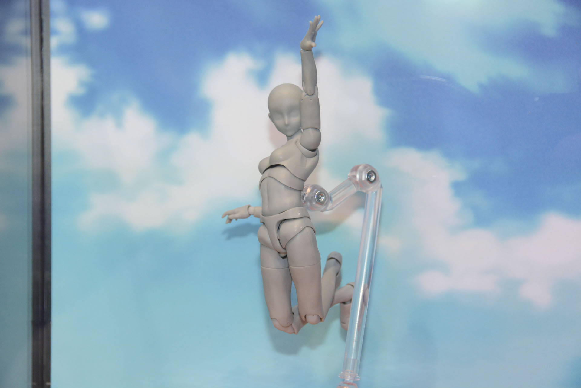 躍動感のある動きをするとき、体のパーツがどう動くかを確認できる