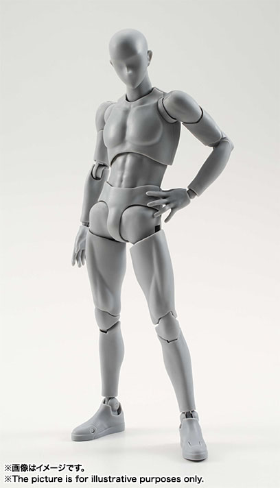 「S.H.Figuarts ボディくん DX SET （Gray Color Ver.）」、2016年発売、価格は6,600円