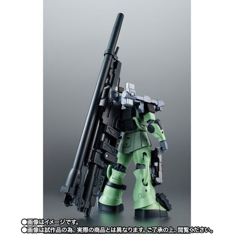 ROBOT魂＜SIDE MS＞ ver. A.N.I.M.E.」より「MS-06F ザクII（砲手用