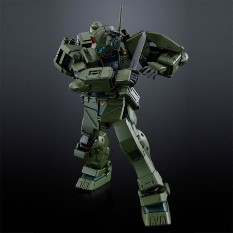 モスグリーンのカラーが特徴的なガンプラ「HG ジム・スパルタン」4次