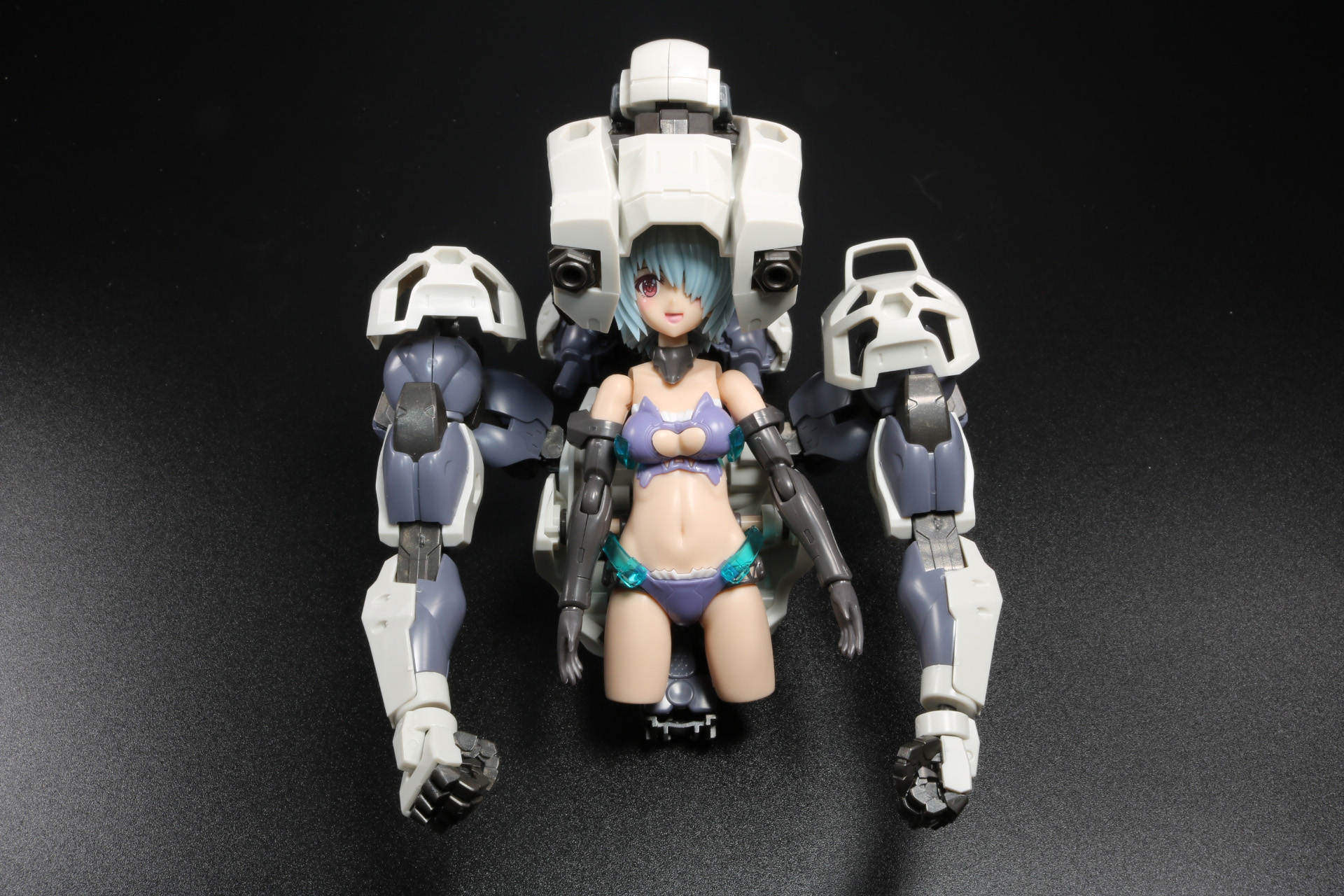 腕の位置を調整することで「フレズヴェルク Bikini Armor Ver.」の左右に配置できる