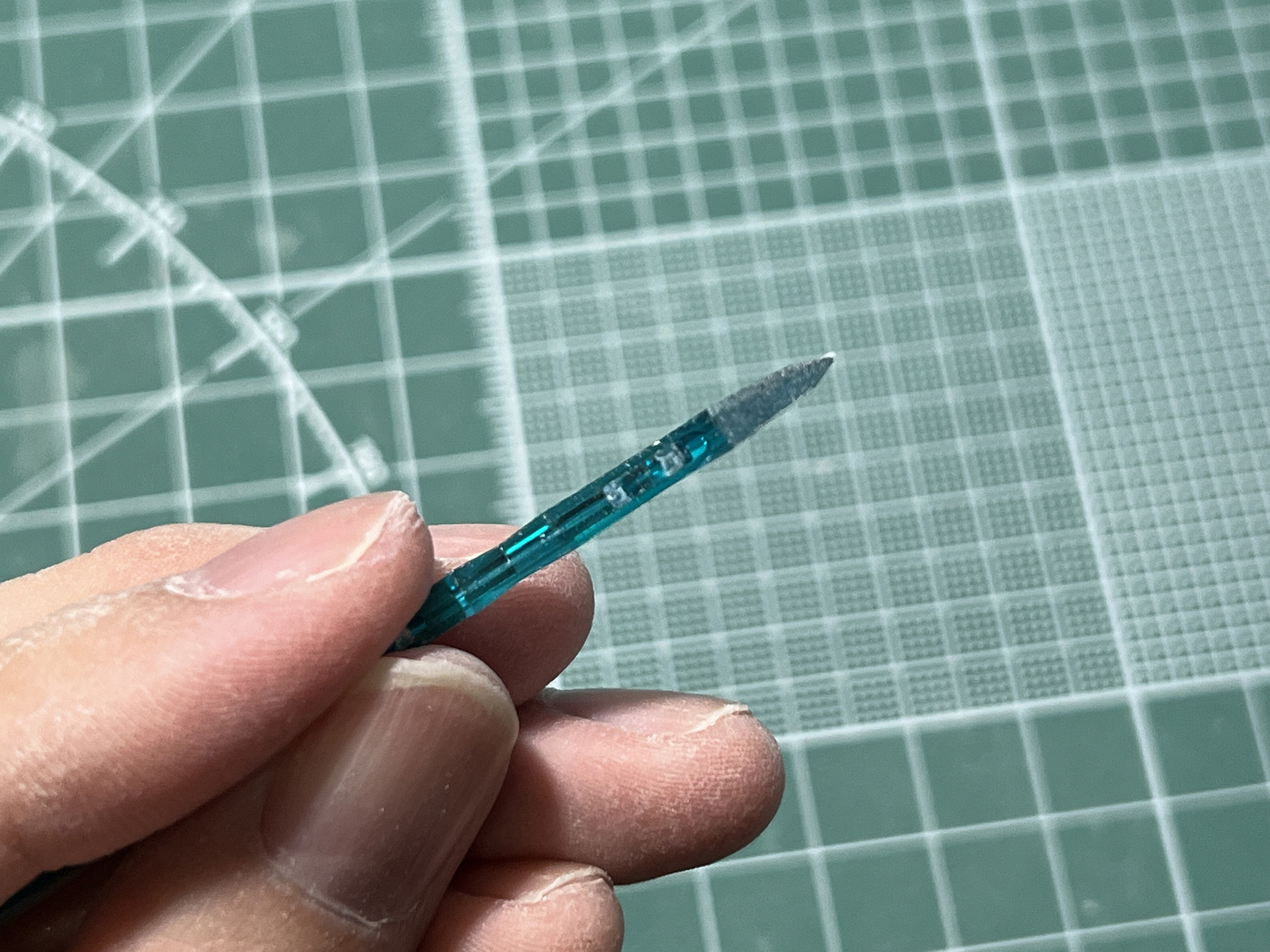 ヤスリ（1000番）からコンパウンド粗目