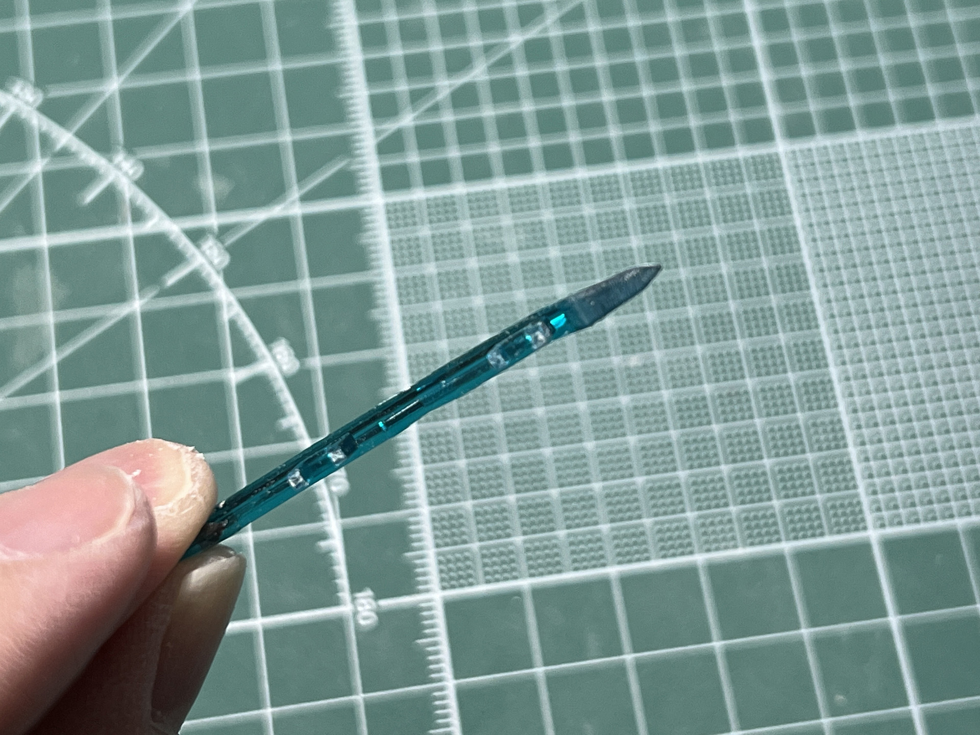 ヤスリ（1000番）からコンパウンド粗目