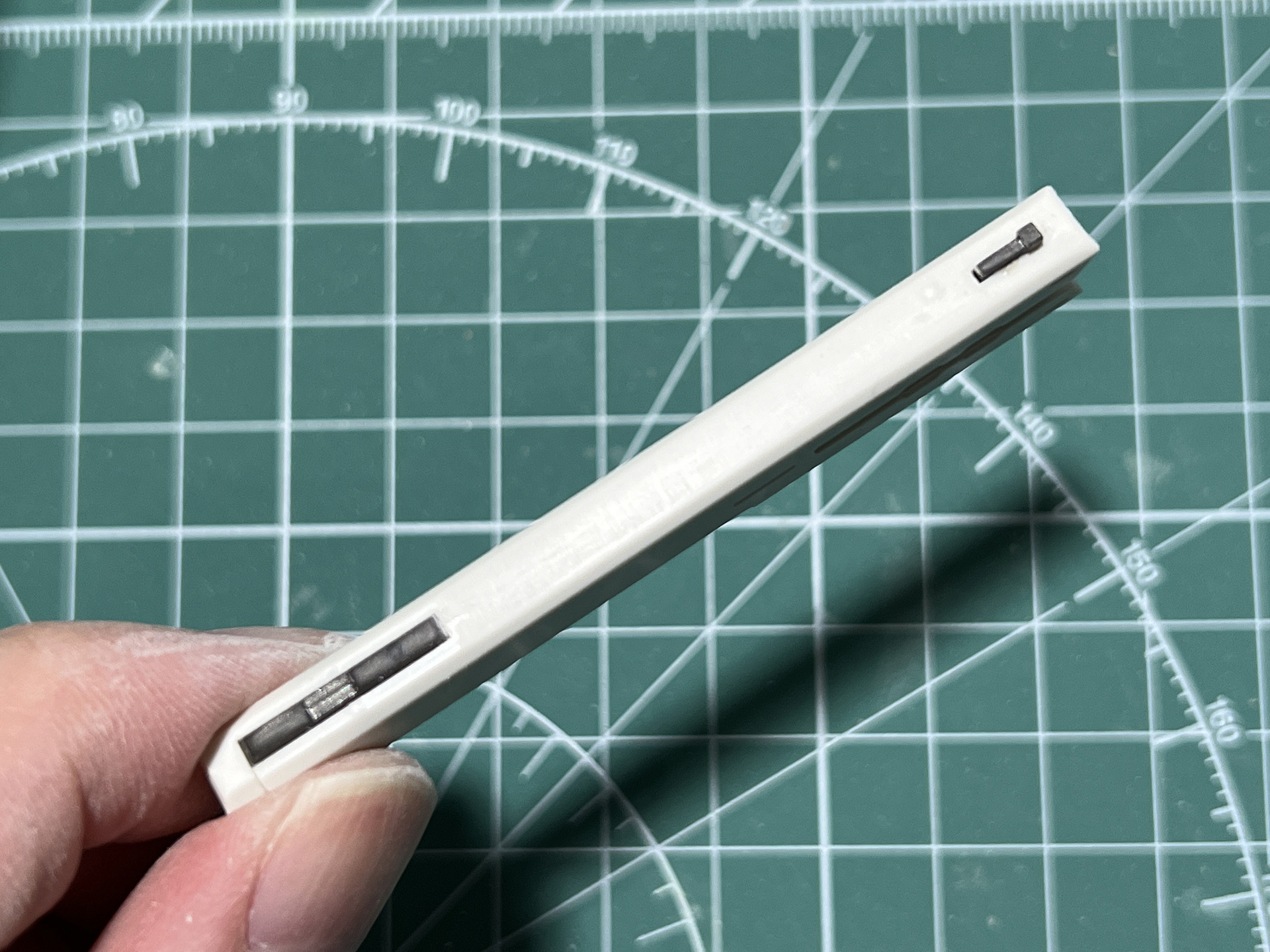 「HDプラズマキャノン」砲身の合わせ目消し