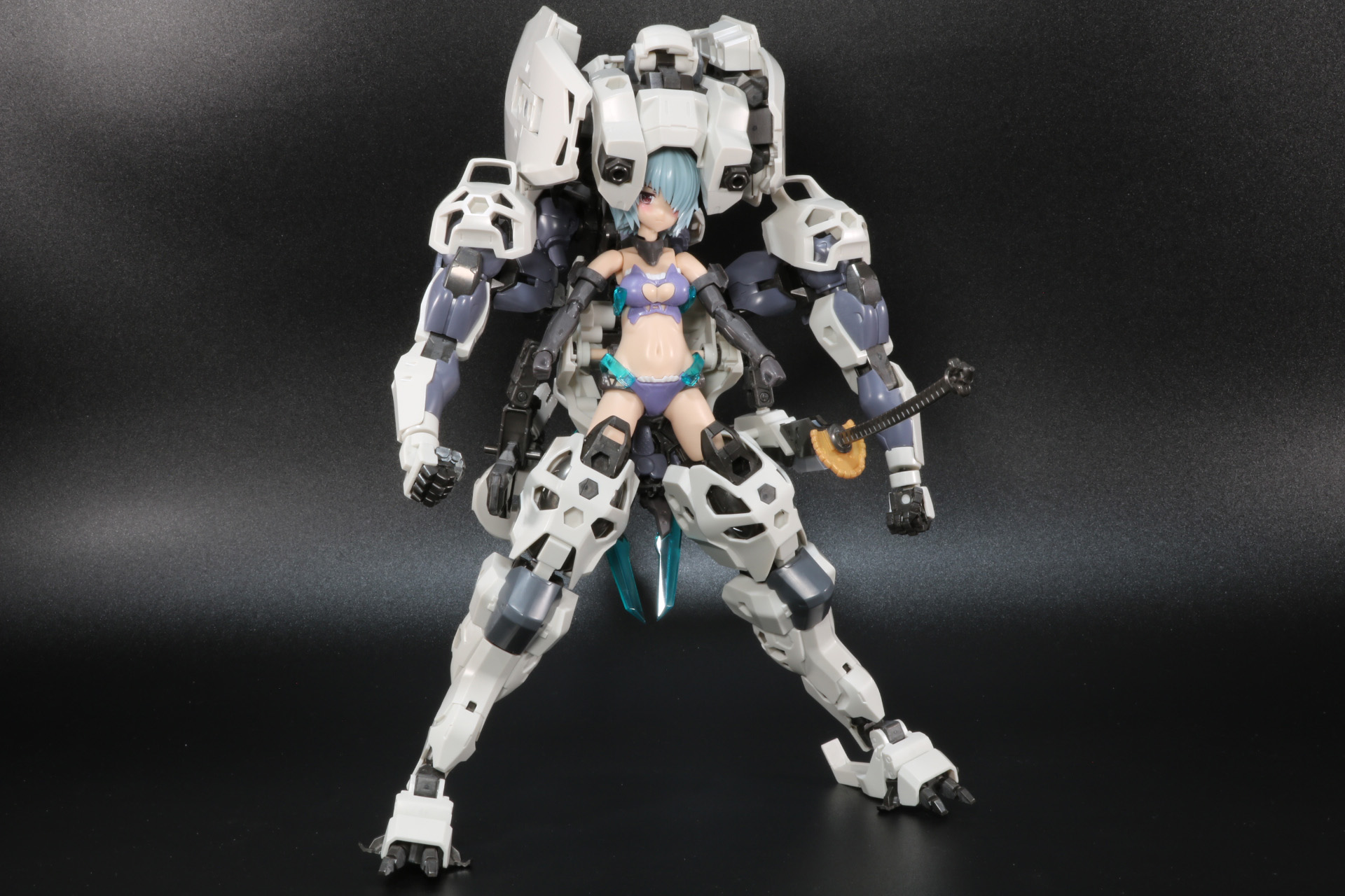 塗装前ミキシング