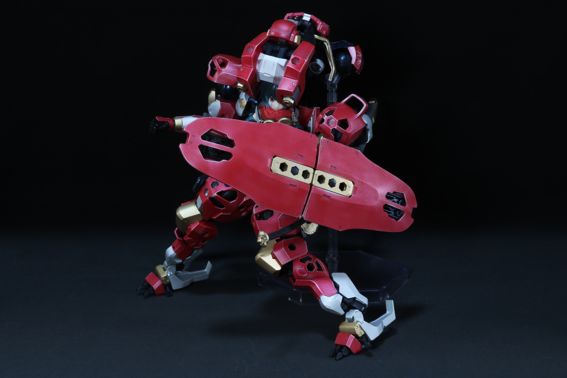 「イグジットスライダー」の組み換えでシールド状態に