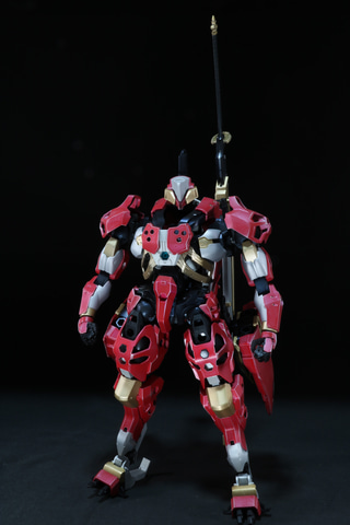 ミキシング塗装完成品　赤女帝　美プラ 美少女プラモデルの塗装・ミキシングを製作代行します | SKIMA