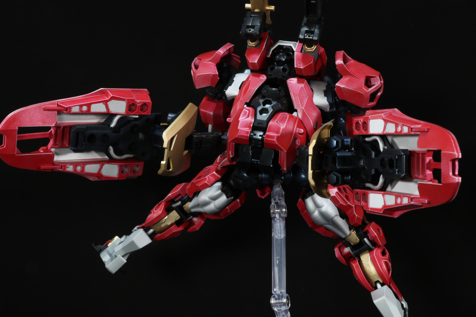 「イグジットスライダー」の組み換えでボード型のビークルにすることができる