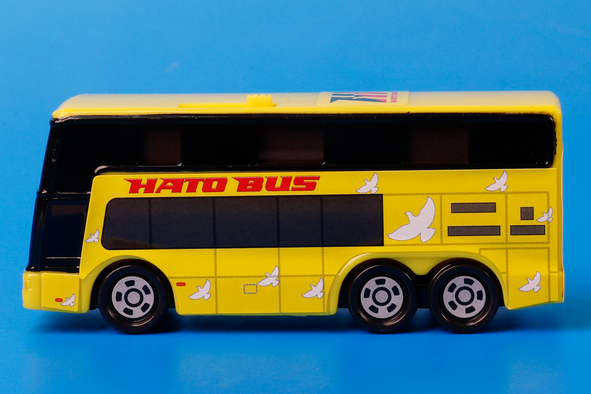 この横から見たデザインが、まさにはとバスといった感じがする