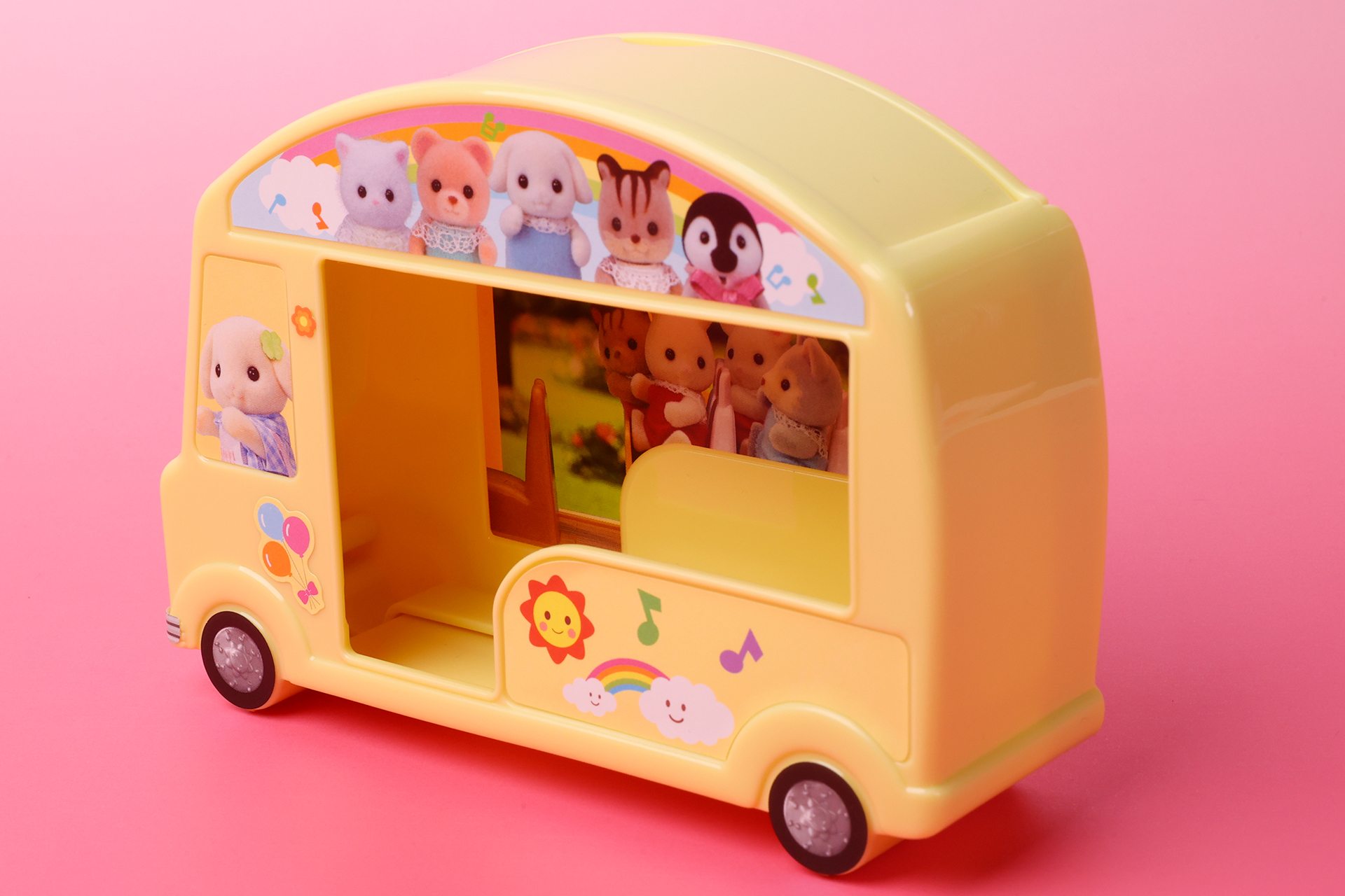 車の形をしているところもユニークなポイントだ
