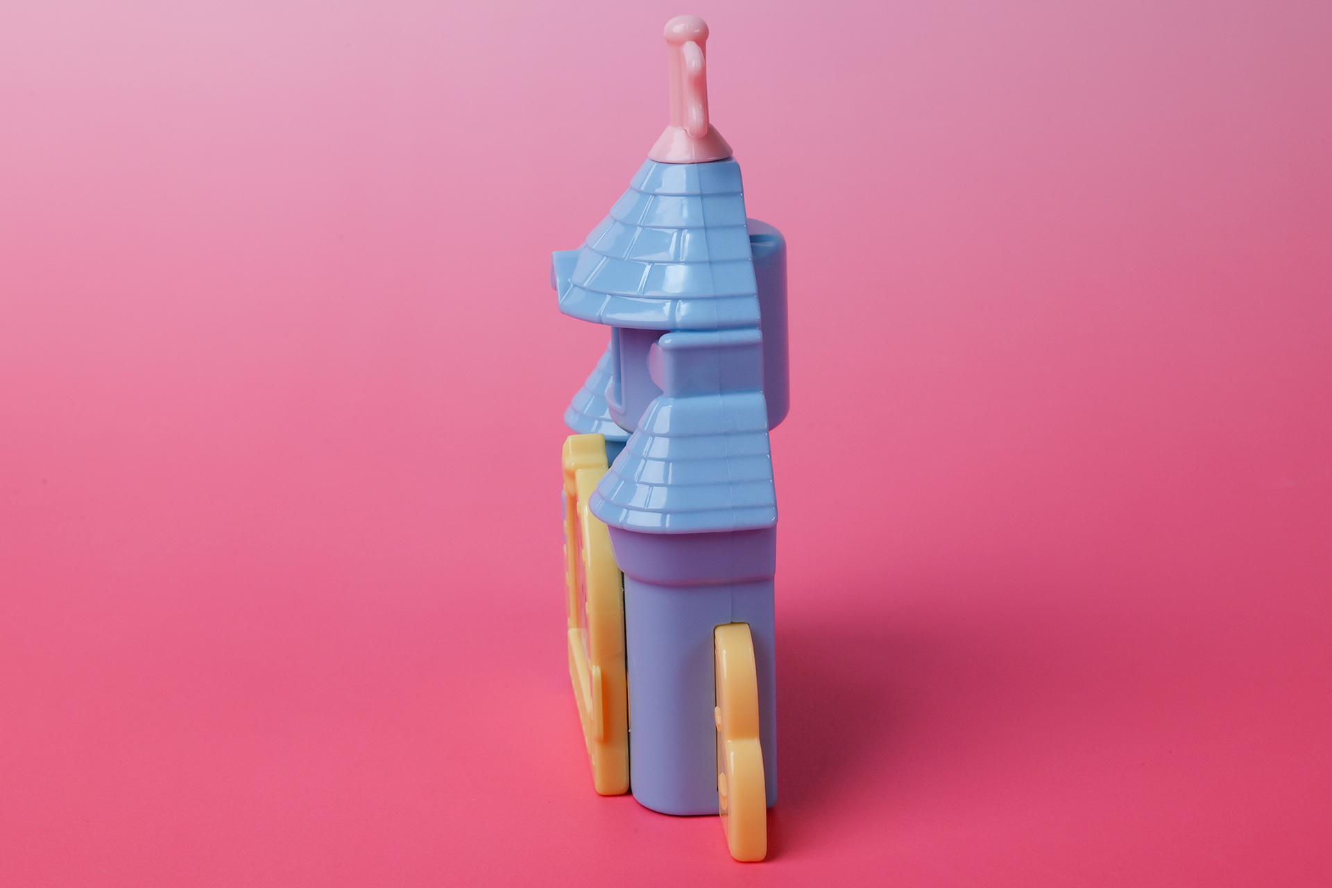 お城を側面から見たところ