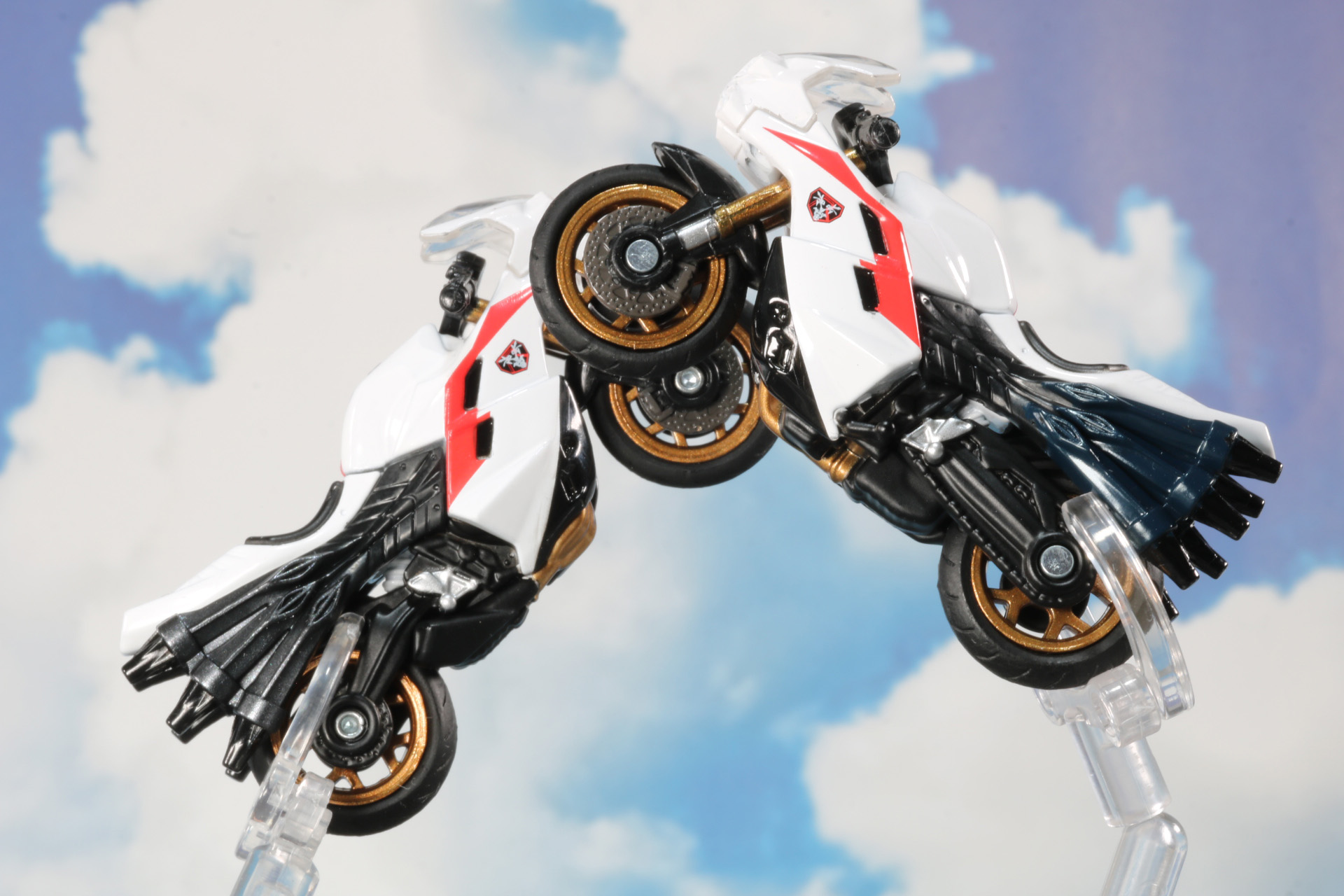 すれ違いざまのジャンプ