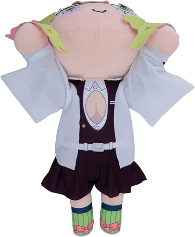 鬼滅の刃」より「甘露寺蜜璃」の約70cm寝そべりぬいぐるみがAmazonにて