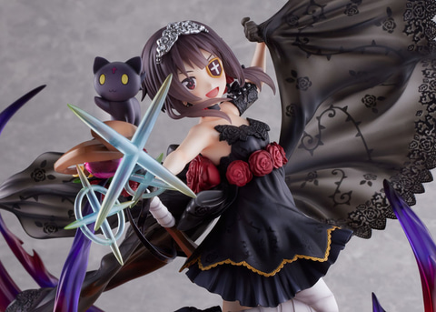 めぐみん 漆黒の薔薇ドレスver. 1/7スケールフィギュア