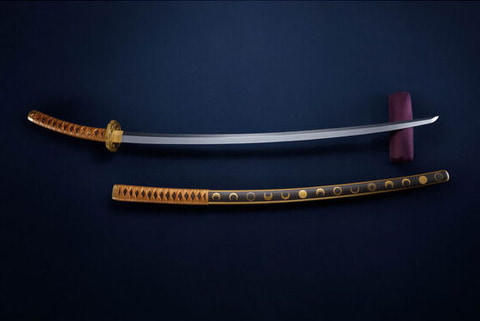 【新品未開封】 刀剣乱舞ONLINE PROPLICA 三日月宗近 魂ウェブ商店 三日月宗近モード」搭載。「刀剣乱舞」なりきり玩具「PROPLICA