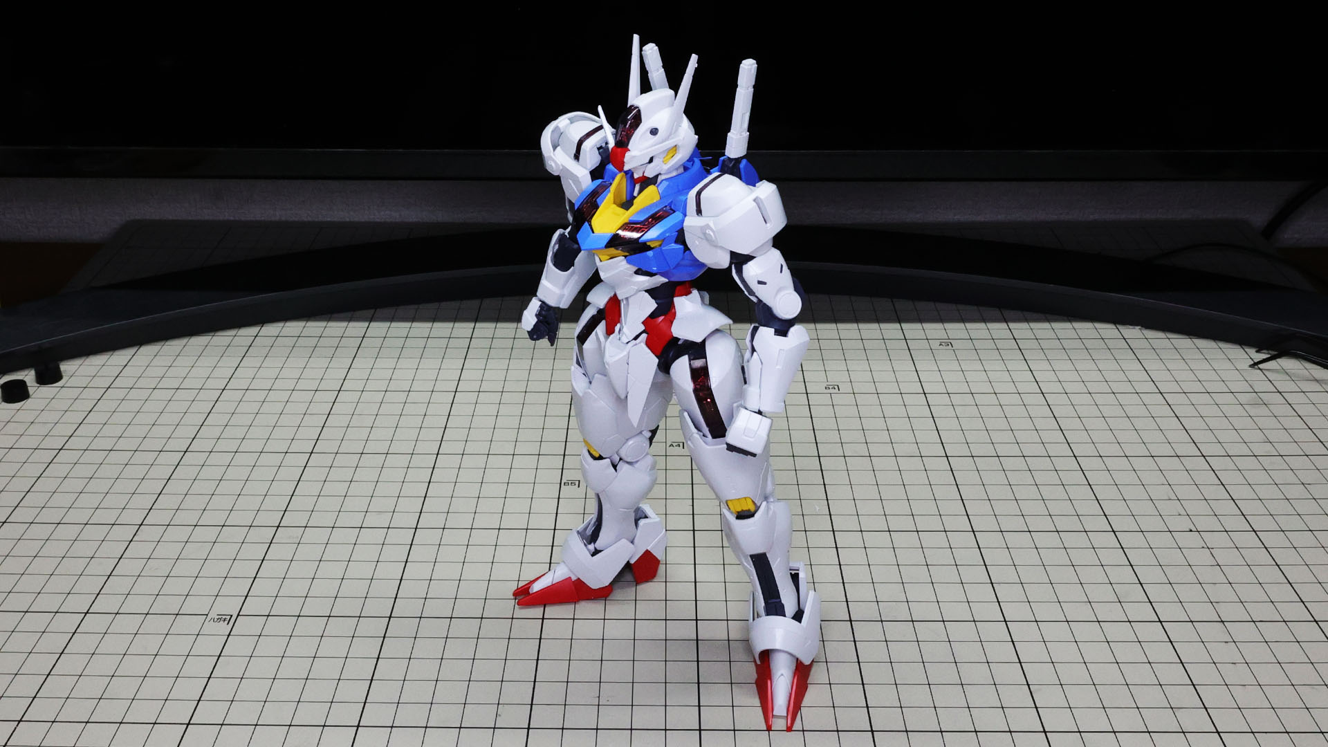 これでガンダムエアリアル本体が完成！
